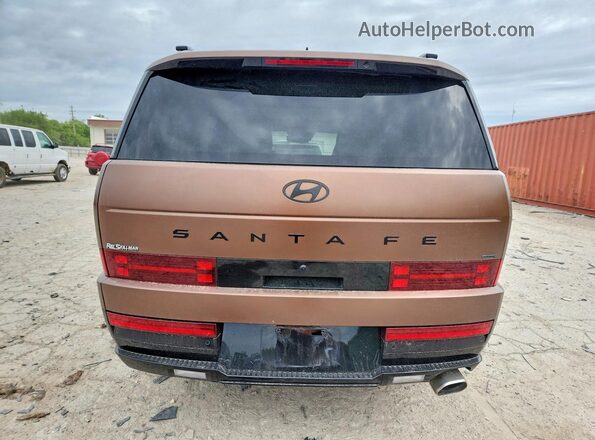 5NMP5DGL5RH017333 2024 HYUNDAI SANTA Brown Rear view