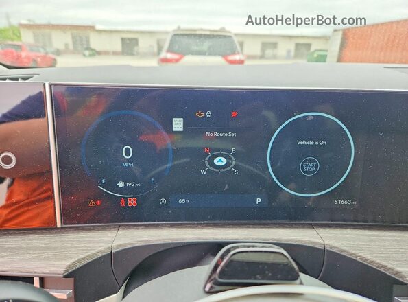 5NMP5DGL5RH017333 2024 HYUNDAI SANTA Brown Instrument cluster view