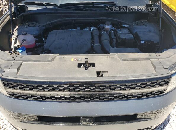 5NMP5DGL5SH079255 2025 HYUNDAI SANTA Charcoal Vista del compartimento del motor