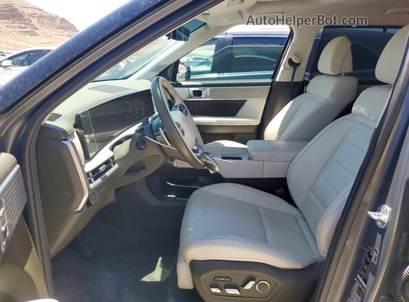 5NMP5DGL5SH079255 2025 HYUNDAI SANTA Charcoal Vista interior delantera