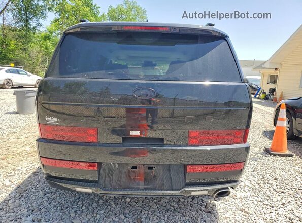 5NMP5DGL7RH054786 2024 HYUNDAI SANTA Black Widok z tyłu