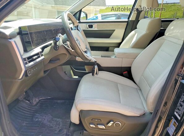 5NMP5DGL7RH054786 2024 HYUNDAI SANTA Black Widok wnętrza z przodu