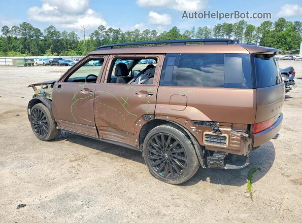 5NMP5DGL8RH044722 2024 HYUNDAI SANTA Brown Հետևի ձախ