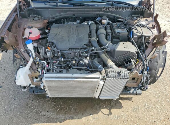 5NMP5DGL8RH044722 2024 HYUNDAI SANTA Brown Շարժիչի բաժամունքի տեսք