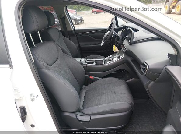 5NMS14AJ0PH653572 2023 HYUNDAI SANTA FE White წინა სალონის ხედი