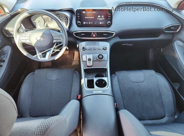 5NMS14AJ1MH345967 2021 HYUNDAI SANTA Red Հետևի տեսք