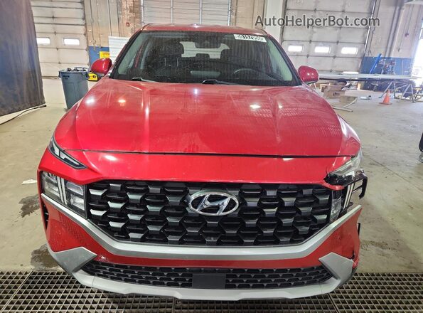5NMS14AJ1MH345967 2021 HYUNDAI SANTA Red Սարքավորումների վահանակի տեսք