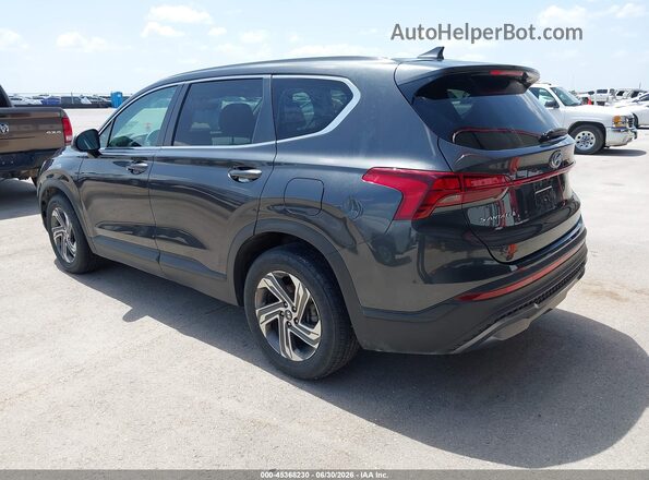 5NMS14AJ2MH354872 2021 HYUNDAI SANTA FE Gray Задня ліва чверть