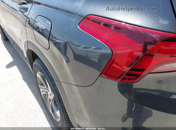 5NMS14AJ2MH354872 2021 HYUNDAI SANTA FE Gray Вид щитка приладів