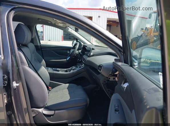 5NMS14AJ2MH354872 2021 HYUNDAI SANTA FE Gray Вид салону спереду