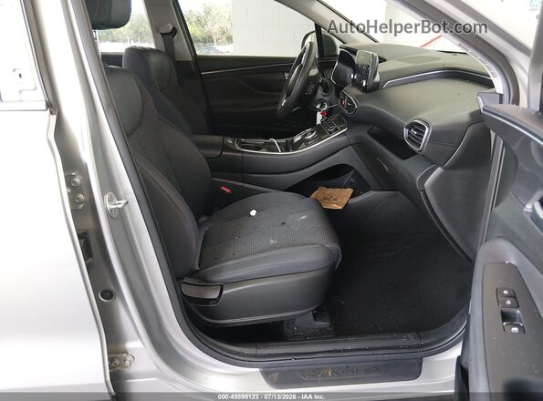 5NMS14AJ5MH359967 2021 HYUNDAI SANTA FE Silver Вид салону спереду