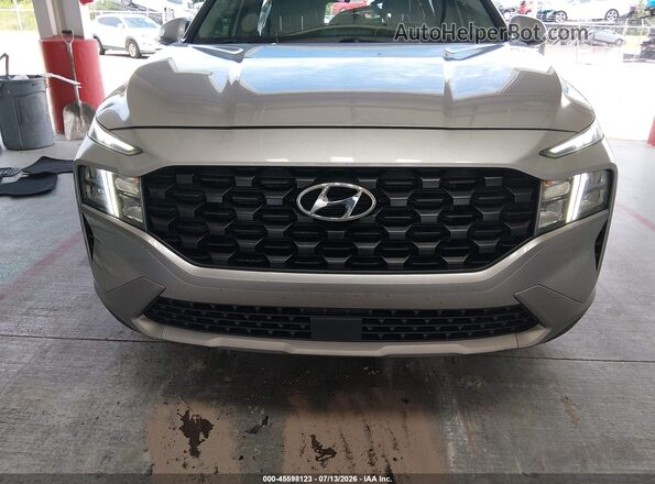 5NMS14AJ5MH359967 2021 HYUNDAI SANTA FE Silver Вид задньої частини салону