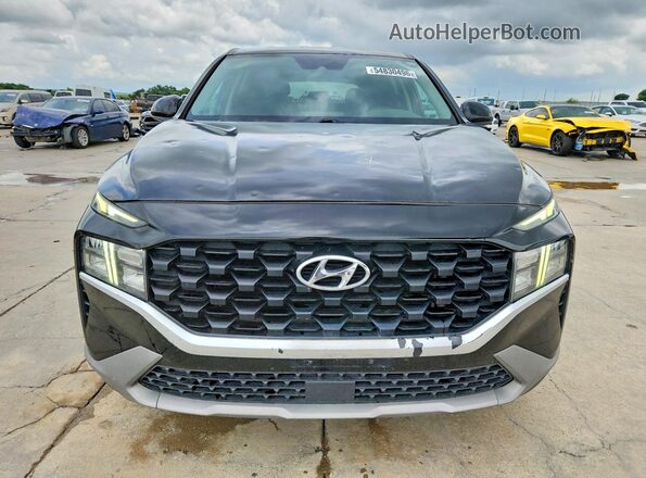 5NMS14AJ7MH333354 2021 HYUNDAI SANTA Black Front view
