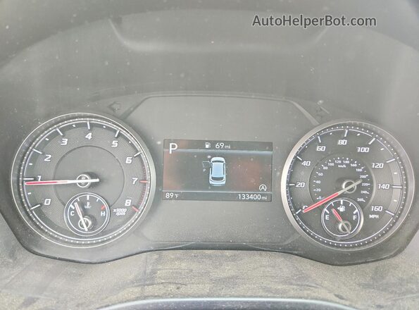 5NMS14AJ7MH333354 2021 HYUNDAI SANTA Black Instrument cluster view