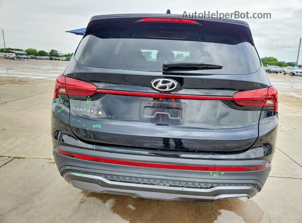 5NMS14AJ7MH333354 2021 HYUNDAI SANTA Black Rear view