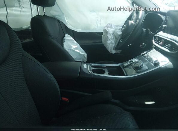 5NMS14AJ7NH373998 2022 HYUNDAI SANTA FE Gray Front interior view