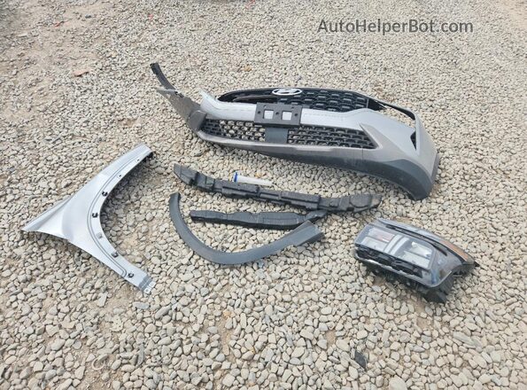 5NMS14AJ7PH612596 2023 HYUNDAI SANTA Gray Շարժիչի բաժամունքի տեսք