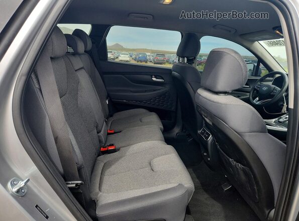 5NMS14AJ7PH612596 2023 HYUNDAI SANTA Gray Հետևի նստատեղերի տեսք
