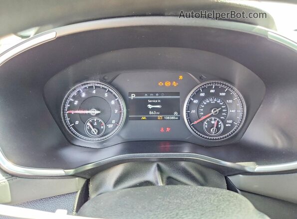 5NMS14AJ9MH322999 2021 HYUNDAI SANTA Gray Սարքավորումների վահանակի տեսք