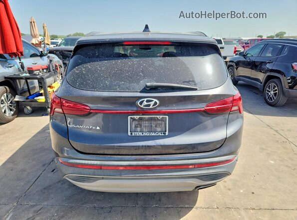 5NMS14AJ9MH322999 2021 HYUNDAI SANTA Gray Հետևի տեսք