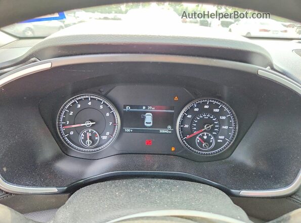 5NMS14AJ9PH564552 2023 HYUNDAI SANTA Gray Vista del cuadro de instrumentos