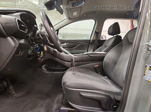 5NMS1DAJ1MH352434 2021 HYUNDAI SANTA Серый Вид салона спереди
