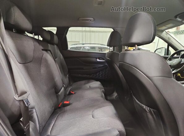 5NMS1DAJ1MH352434 2021 HYUNDAI SANTA Серый Вид задней части салона