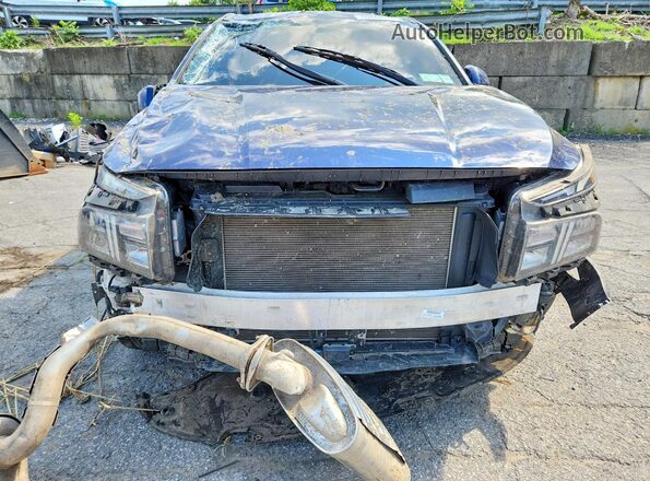 5NMS1DAJ1NH451319 2022 HYUNDAI SANTA Blue Դիմացի տեսք
