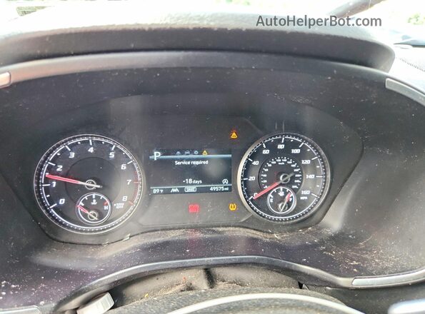 5NMS1DAJ1NH451319 2022 HYUNDAI SANTA Blue Սարքավորումների վահանակի տեսք