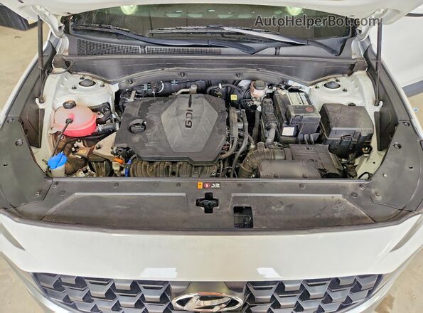 5NMS1DAJ1PH578123 2023 HYUNDAI SANTA White Engine compartment view