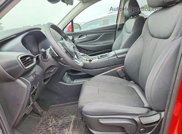 5NMS1DAJ1PH596542 2023 HYUNDAI SANTA Красный Вид салона спереди