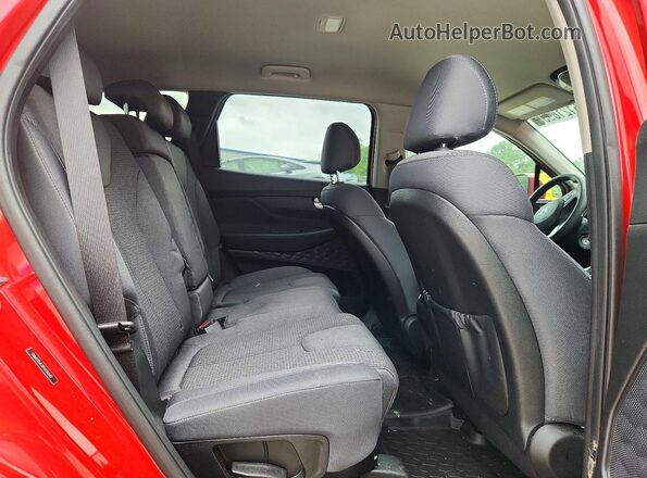 5NMS1DAJ1PH596542 2023 HYUNDAI SANTA Красный Вид задних сидений