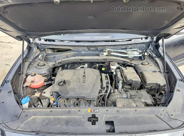 5NMS1DAJ3PH572789 2023 HYUNDAI SANTA Gray Вид задньої частини салону