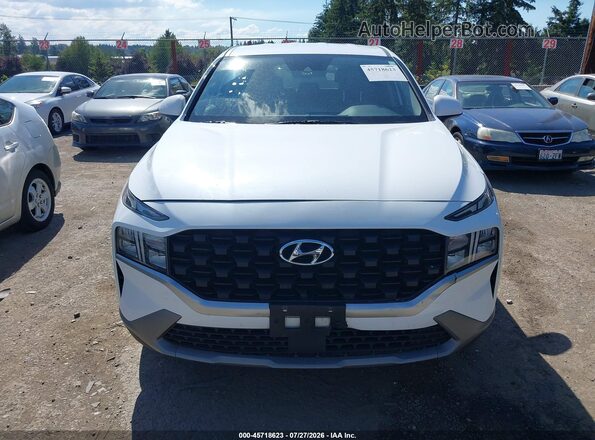 5NMS1DAJ4MH370586 2021 HYUNDAI SANTA FE White Widok zestawu wskaźników