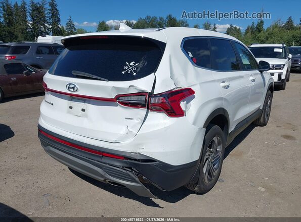 5NMS1DAJ4MH370586 2021 HYUNDAI SANTA FE White Tył prawy