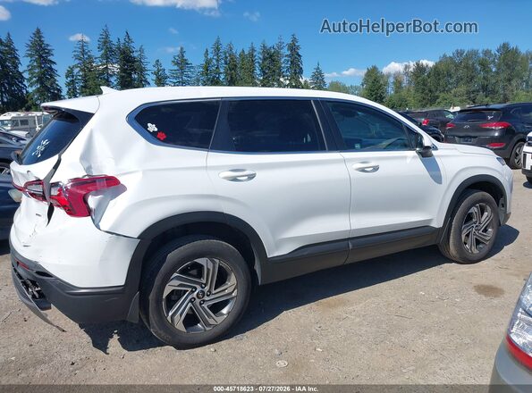 5NMS1DAJ4MH370586 2021 HYUNDAI SANTA FE White Widok wnętrza z tyłu
