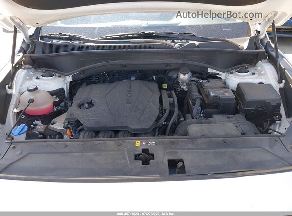 5NMS1DAJ4MH370586 2021 HYUNDAI SANTA FE White Widok z tyłu