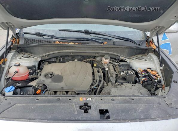 5NMS1DAJ4PH555631 2023 HYUNDAI SANTA Серебряный Вид подкапотного пространства