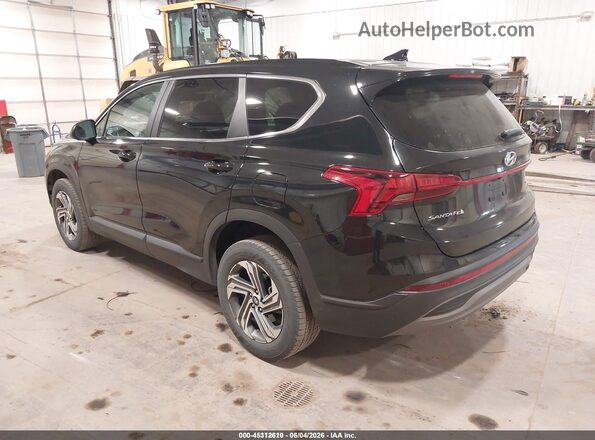 5NMS1DAJ5MH358365 2021 HYUNDAI SANTA FE Black Rear left