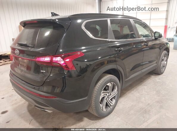 5NMS1DAJ5MH358365 2021 HYUNDAI SANTA FE Black Rear right