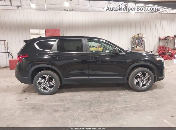 5NMS1DAJ5MH358365 2021 HYUNDAI SANTA FE Black Rear interior view