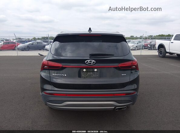 5NMS1DAJ6MH346628 2021 HYUNDAI SANTA FE Black 