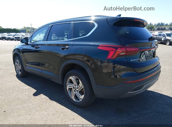 5NMS1DAJ6PH543514 2023 HYUNDAI SANTA FE Black Trasero izquierdo
