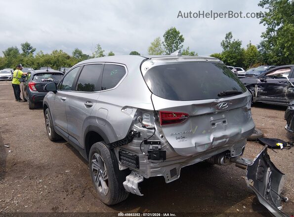 5NMS1DAJ6PH613805 2023 HYUNDAI SANTA FE Серебряный Задняя левая четверть