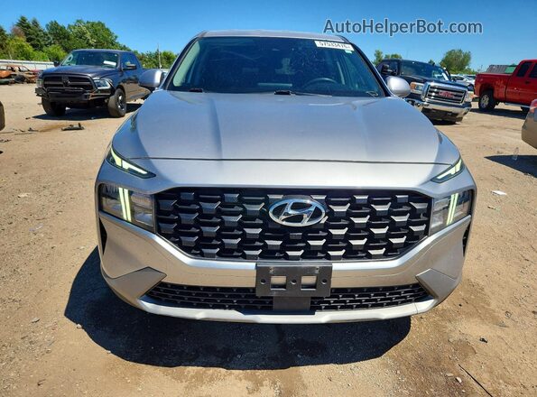 5NMS1DAJ8MH356741 2021 HYUNDAI SANTA Silver Vista frontal