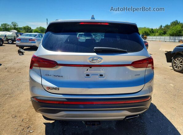 5NMS1DAJ8MH356741 2021 HYUNDAI SANTA Silver Vista trasera
