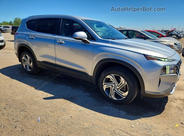 5NMS1DAJ8MH356741 2021 HYUNDAI SANTA Silver Delantero derecho