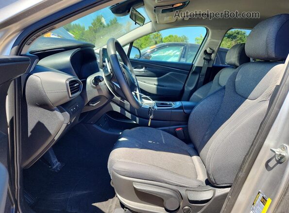 5NMS1DAJ8MH356741 2021 HYUNDAI SANTA Silver Vista interior delantera