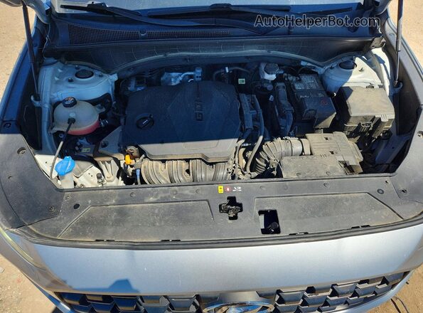 5NMS1DAJ8MH356741 2021 HYUNDAI SANTA Silver Vista interior trasera