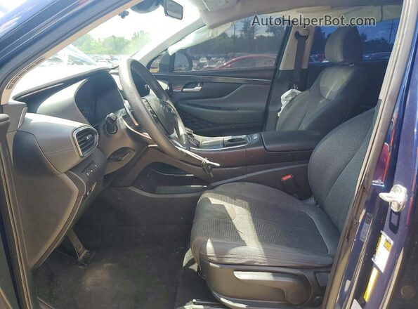 5NMS1DAJXMH329072 2021 HYUNDAI SANTA Blue Սալոնի դիմացի տեսք
